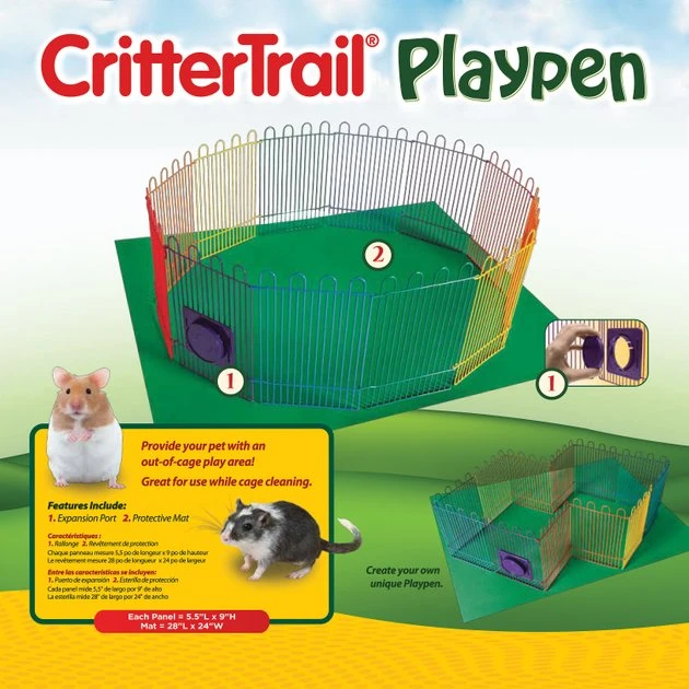 Kaytee CritterTrail Small Amimal Playpen - Image 6