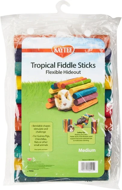 Kaytee Tropical Fiddle Sticks Small Animal Flexible Hideout - Image 4