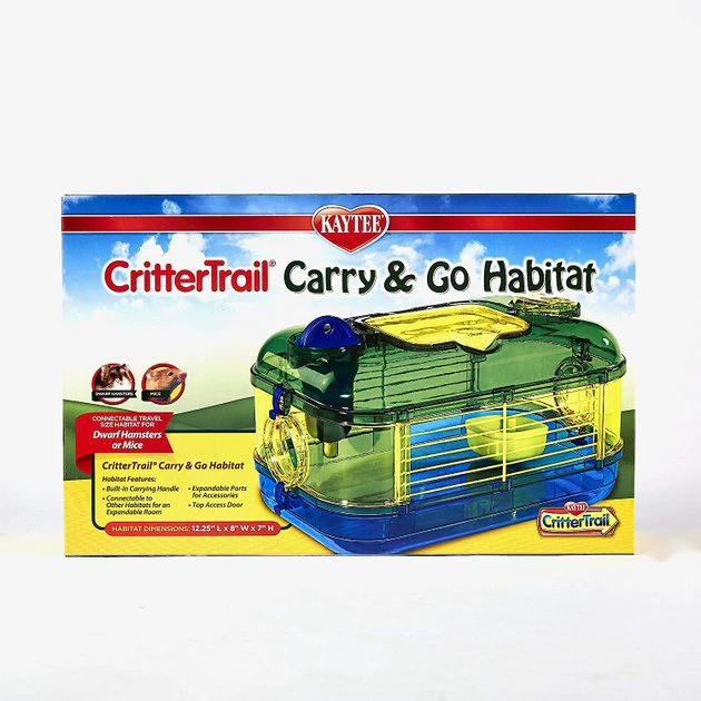 Kaytee CritterTrail Carry & Go Small Animal Travel Habitat - Image 3
