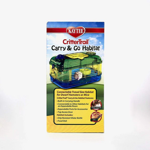 Kaytee CritterTrail Carry & Go Small Animal Travel Habitat - Image 4