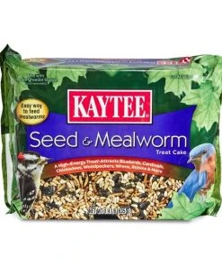 Kaytee Seed & Mealworm Wild Bird Treat Cake