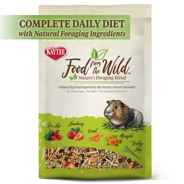 Kaytee Food From the Wild Guinea Pig Food, 4-lb bag - Image 3