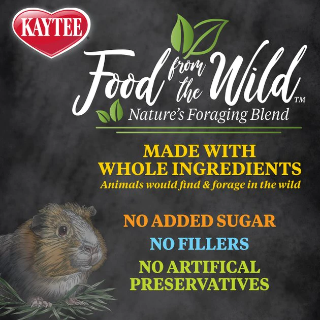 Kaytee Food From the Wild Guinea Pig Food, 4-lb bag - Image 5