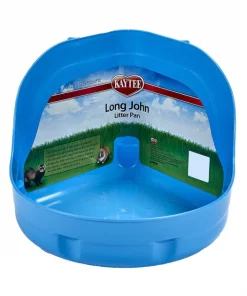 Kaytee Long John Small Pet Litter Pan, Color Varies