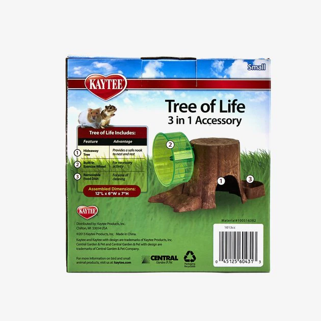 Kaytee Tree of Life 3-in-1 Small Pet Habitat Accessory - Image 4