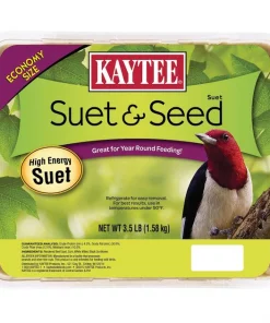 Kaytee Suet & Seed Wild Bird Food, 3.5-lb tray