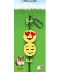 Kaytee Chew-Moji Ka-Bob Refillable Treat Holder Small Pet Toy
