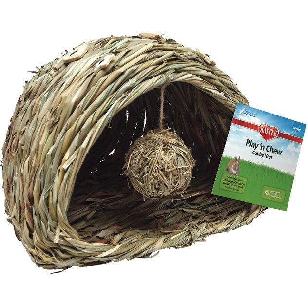 Kaytee Play 'n Chew Small Pet Cubby Nest
