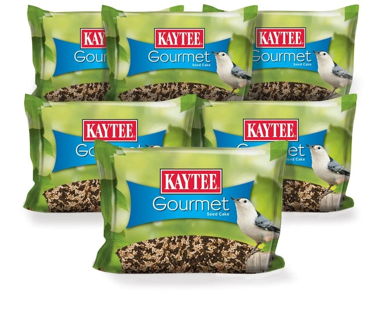 Kaytee Gourmet Seed Cake Wild Bird Treats, 6 count