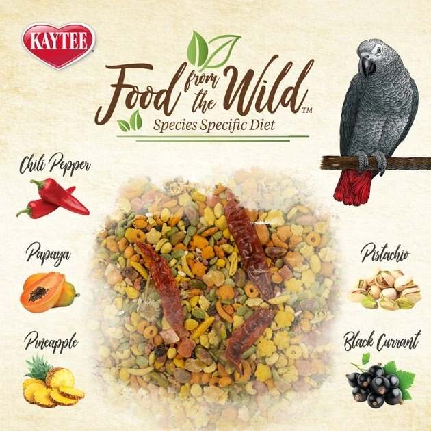 Kaytee Food from the Wild Parrot Bird Food, 2.5-lb bag - Image 2