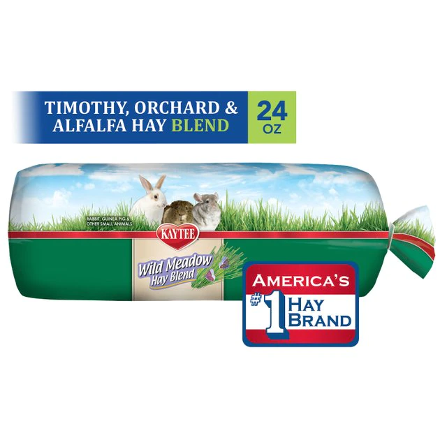 Kaytee Wild Meadow Hay Blend Rabbit Food, 24-oz bag - Image 4