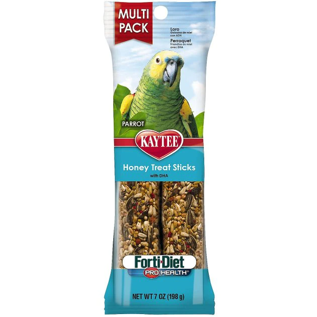Kaytee Forti-Diet Pro Health Honey Parrot Treat Sticks