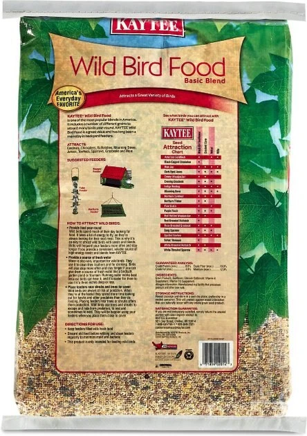 Droll Yankees||Kaytee Droll Yankees Observer Window Bird Feeder, 7-in & Kaytee Basic Blend Wild Bird Food, 20-lb bag - Image 4