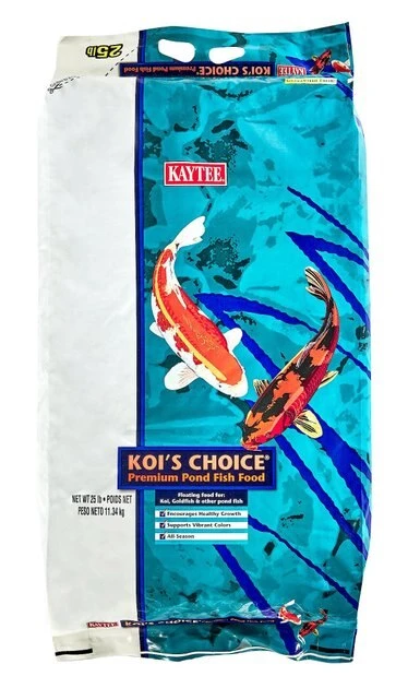 Kaytee||Summit Kaytee Koi's Choice Premium Fish Food, 25-lb bag & Summit Clear-Water Barley Straw Pond Treatment - Image 2