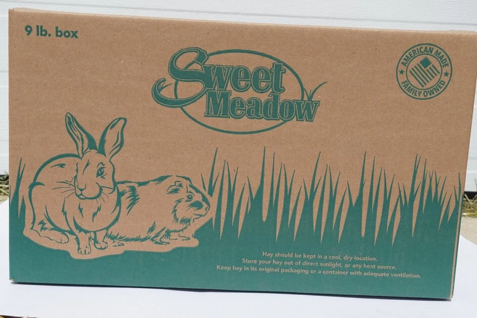 Sweet Meadow Farm||Kaytee Sweet Meadow Farm Timothy Hay Small Pet Food, 9-lb box & Kaytee Perfect Chews Rabbit Toy, 6.5-in - Image 2