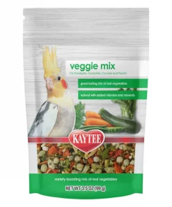 Kaytee Veggie Mix Freeze-Dried Bird Treats, 3.5-oz bag