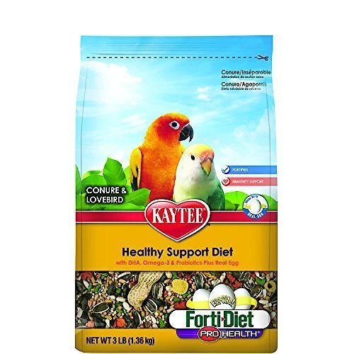 Kaytee Egg-Cite! Forti-Diet Pro Health Conure & Lovebird Food