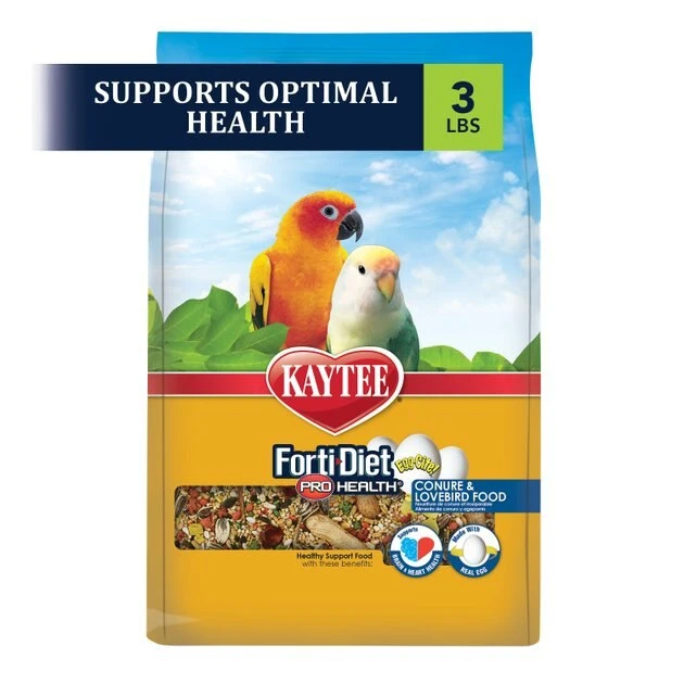 Kaytee Egg-Cite! Forti-Diet Pro Health Conure & Lovebird Food - Image 3