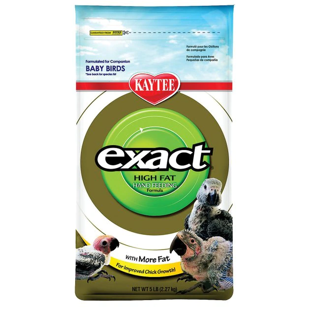 Kaytee Exact Hand Feeding High Fat Formula Baby Bird Food