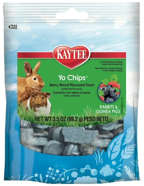 Kaytee Yo Chips Mixed Berry Rabbit & Guinea Pig Treats