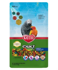 Kaytee Exact Rainbow Parrot & Conure Bird Food