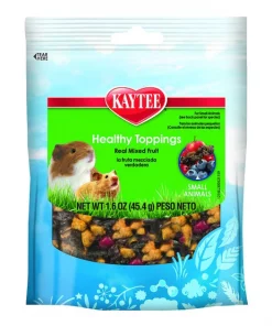 Kaytee Fiesta Healthy Toppings Mixed Fruit Small Animal Treats