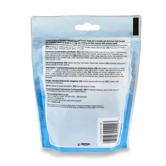 Kaytee Fiesta Krunch-A-Rounds Small Animal Treats - Image 2