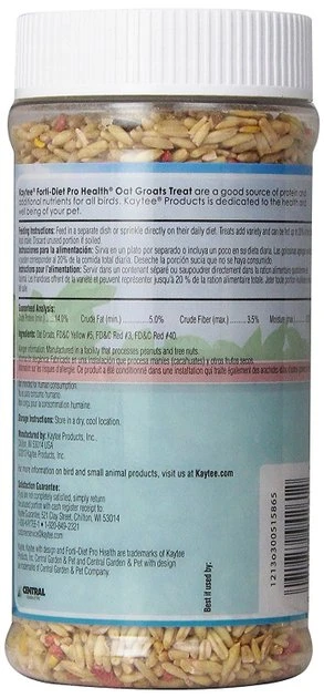 Kaytee Forti-Diet Pro Health Oat Groats Bird Treats - Image 2