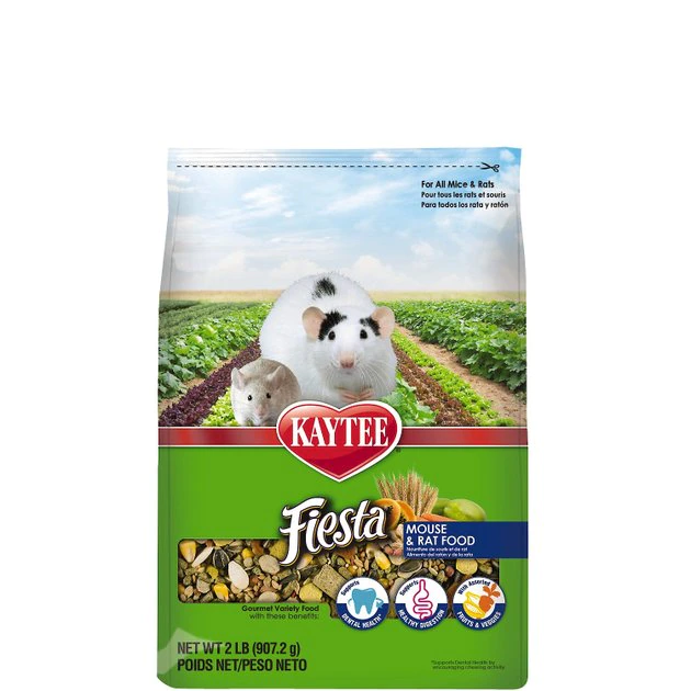 Kaytee Fiesta Gourmet Variety Diet Mouse & Rat Food