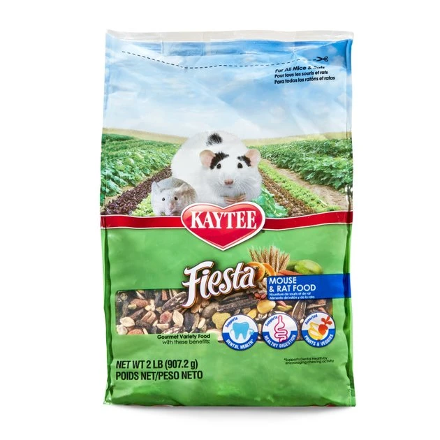 Kaytee Fiesta Gourmet Variety Diet Mouse & Rat Food - Image 4